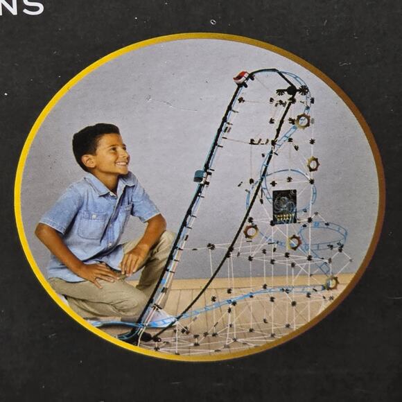 FAO Schwarz Roller Coaster Build Set 736 Piece Buildable Coaster - Picture 2 of 8